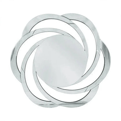 The Aura Swirl Contemporary Wall Mirror