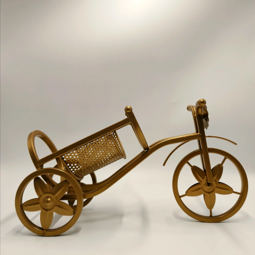 Vintage Tricycle Wine Bottle Holder & Display